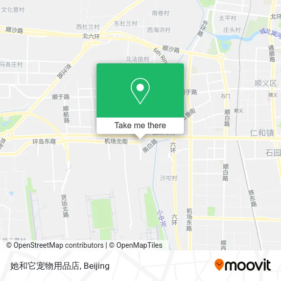 她和它宠物用品店 map