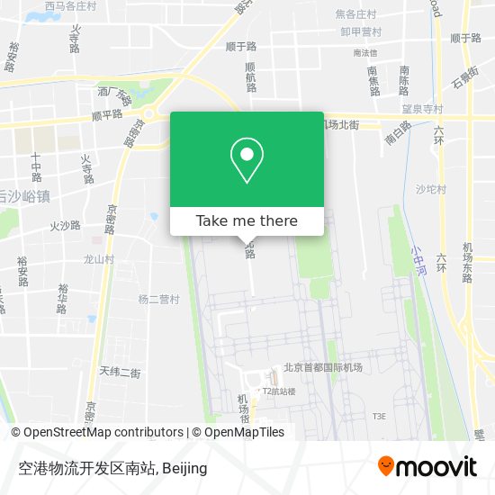 空港物流开发区南站 map