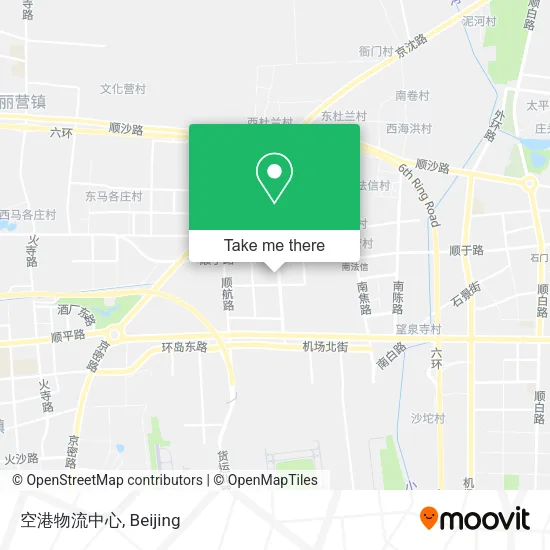 空港物流中心 map