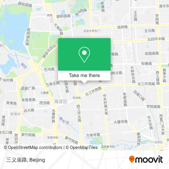 三义庙路 map