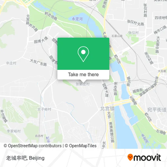 老城串吧 map