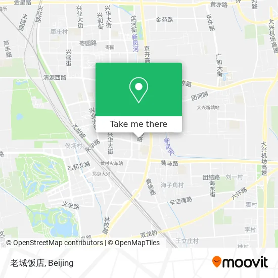 老城饭店 map