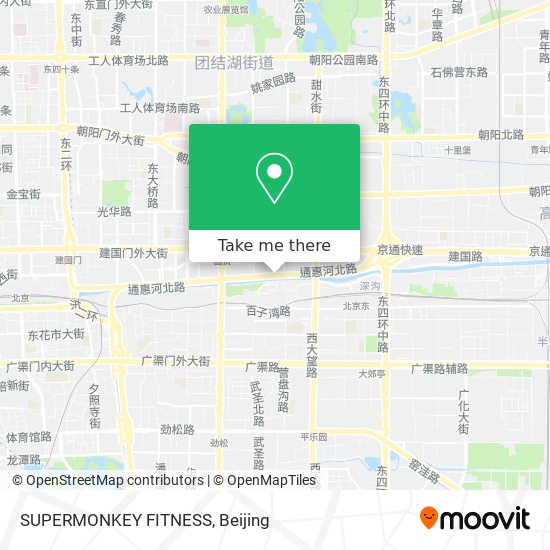 SUPERMONKEY FITNESS map