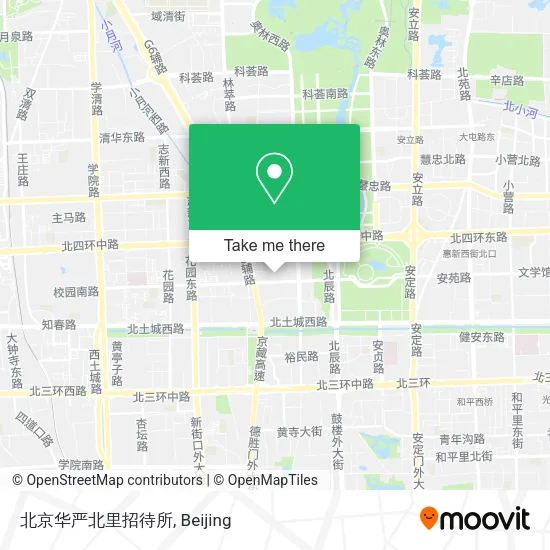 北京华严北里招待所 map
