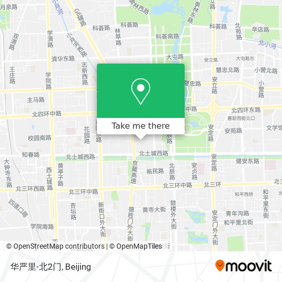 华严里-北2门 map