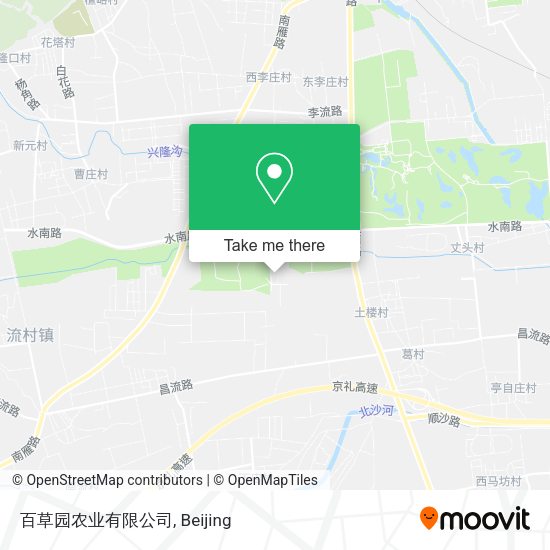 百草园农业有限公司 map