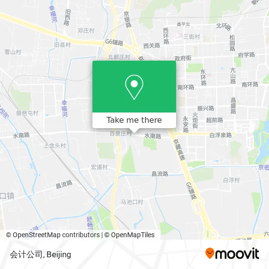 会计公司 map