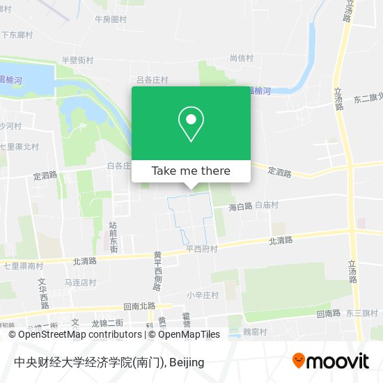 中央财经大学经济学院(南门) map