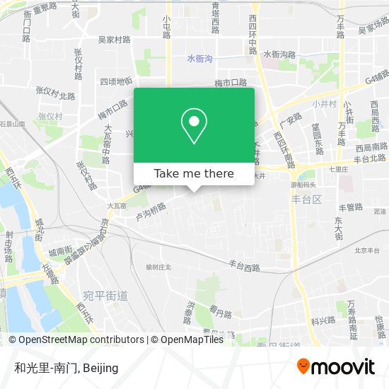 和光里-南门 map