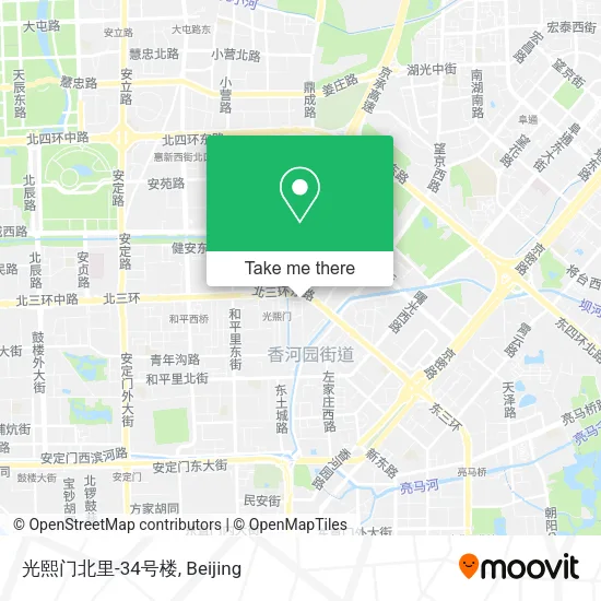 光熙门北里-34号楼 map