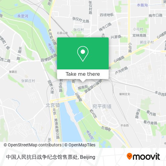 中国人民抗日战争纪念馆售票处 map
