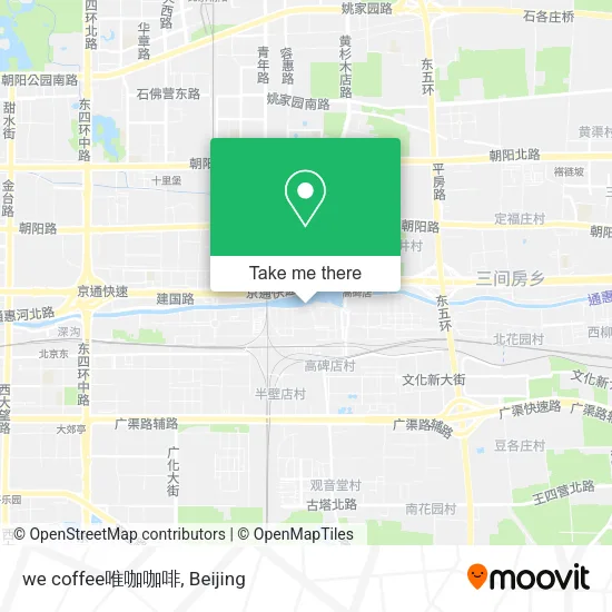 we coffee唯咖咖啡 map