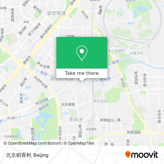 北京稻香村 map