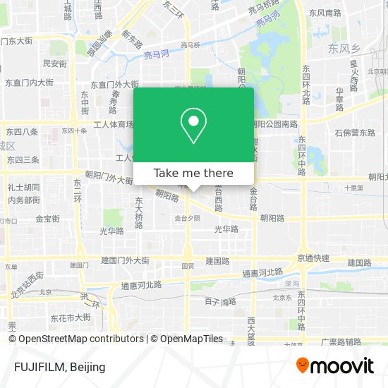 FUJIFILM map