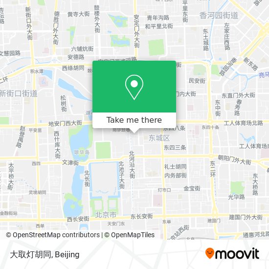 大取灯胡同 map
