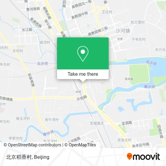北京稻香村 map