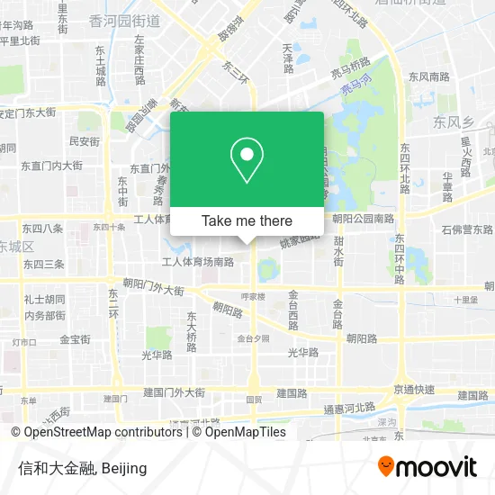 信和大金融 map