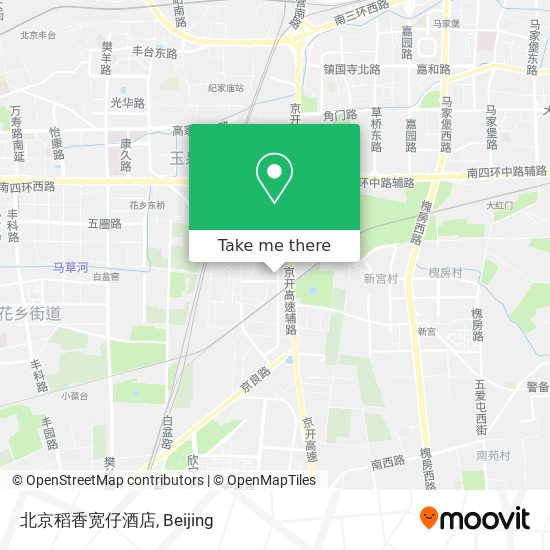 北京稻香宽仔酒店 map