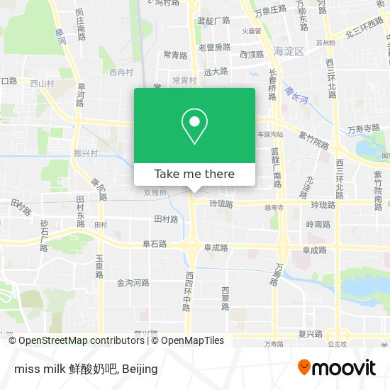 miss milk 鲜酸奶吧 map