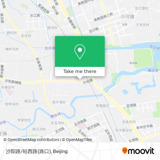 沙阳路/站西路(路口) map