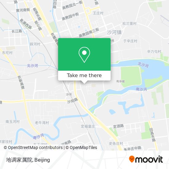 地调家属院 map