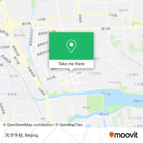 巩华学校 map