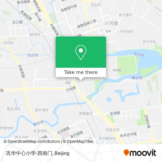 巩华中心小学-西南门 map