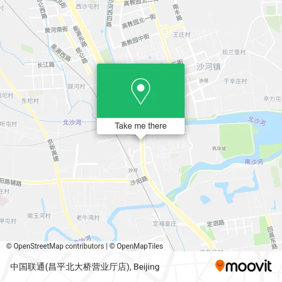 中国联通(昌平北大桥营业厅店) map