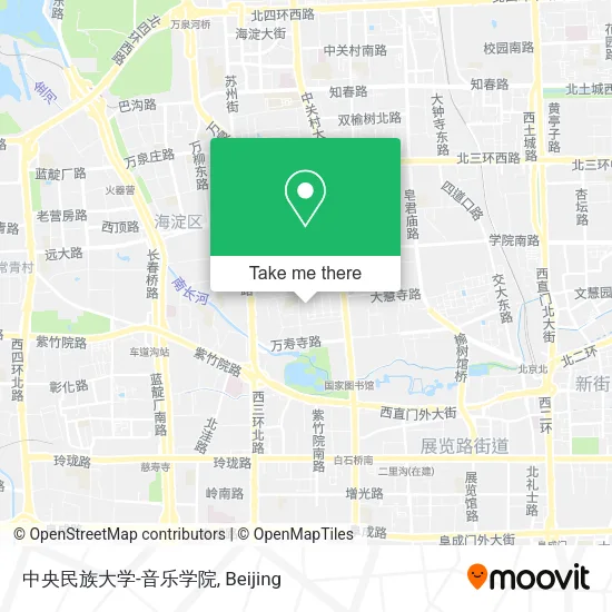 中央民族大学-音乐学院 map
