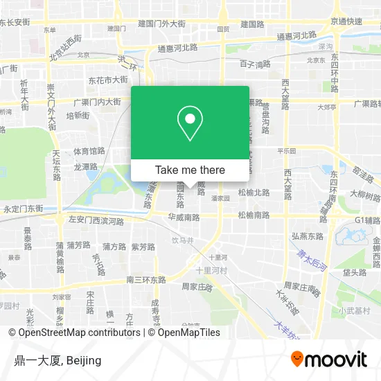 鼎一大厦 map
