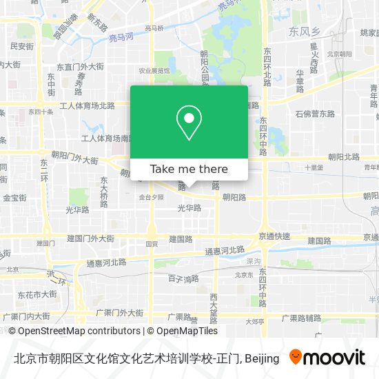 北京市朝阳区文化馆文化艺术培训学校-正门 map