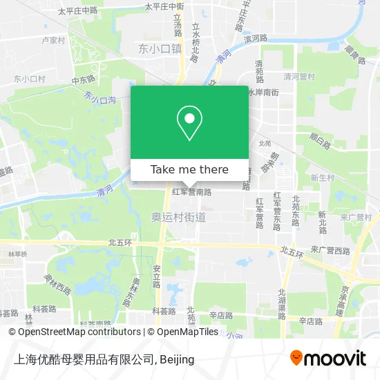 上海优酷母婴用品有限公司 map