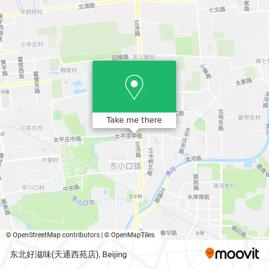 东北好滋味(天通西苑店) map