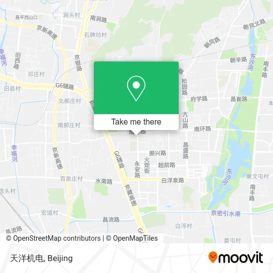 天洋机电 map