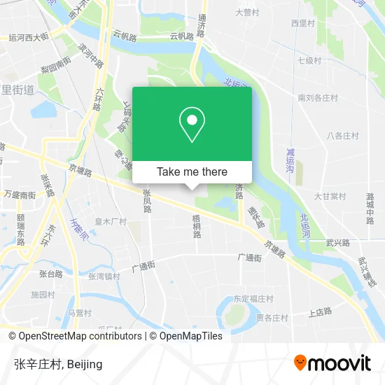 张辛庄村 map
