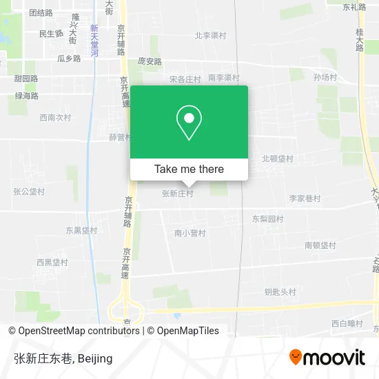 张新庄东巷 map
