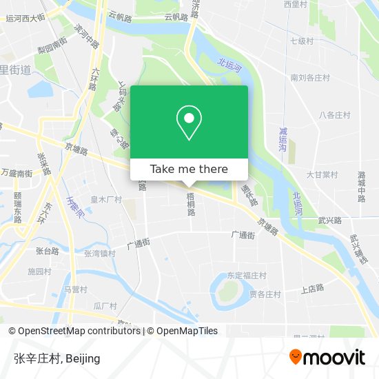 张辛庄村 map