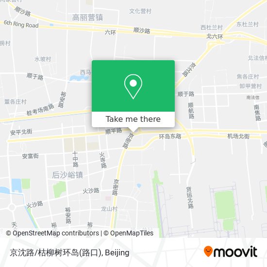 京沈路/枯柳树环岛(路口) map