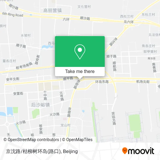 京沈路/枯柳树环岛(路口) map
