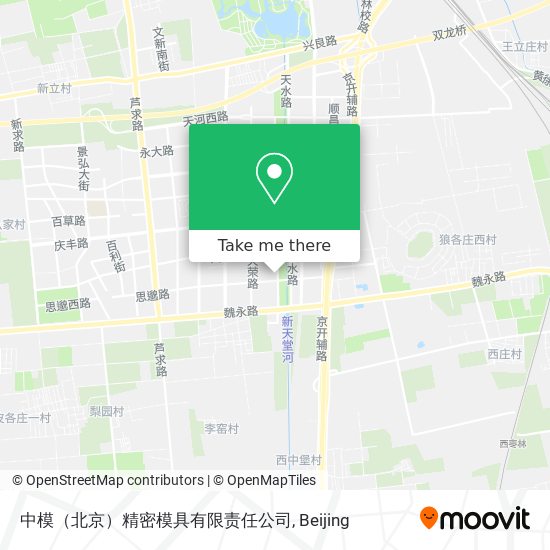 中模（北京）精密模具有限责任公司 map