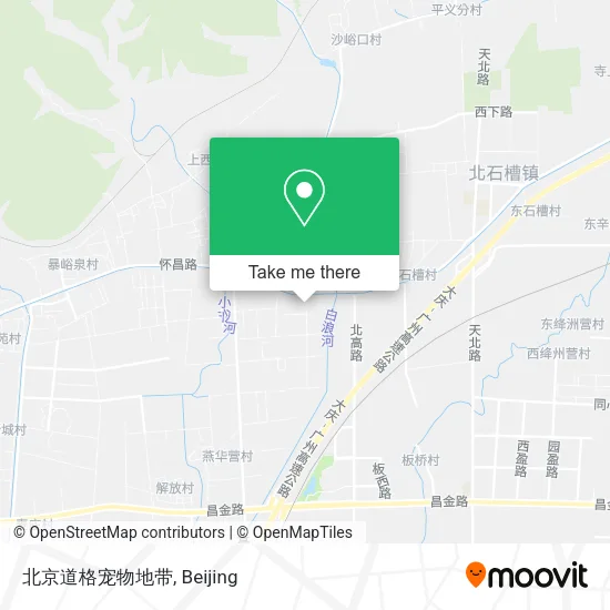 北京道格宠物地带 map