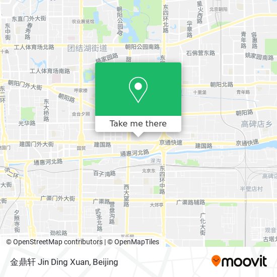 金鼎轩 Jin Ding Xuan map