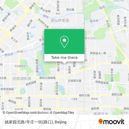 姚家园北路/辛庄一街(路口) map