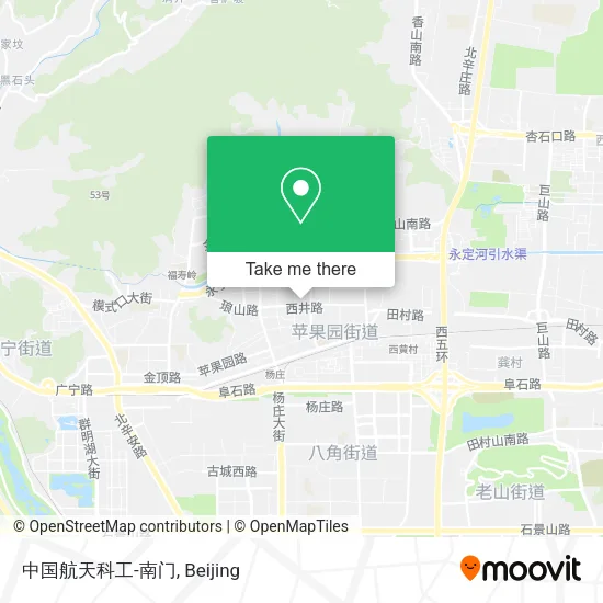 中国航天科工-南门 map