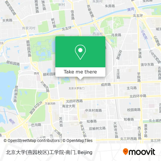 北京大学(燕园校区)工学院-南门 map