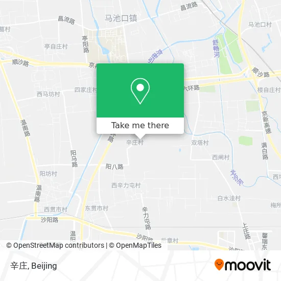 辛庄 map