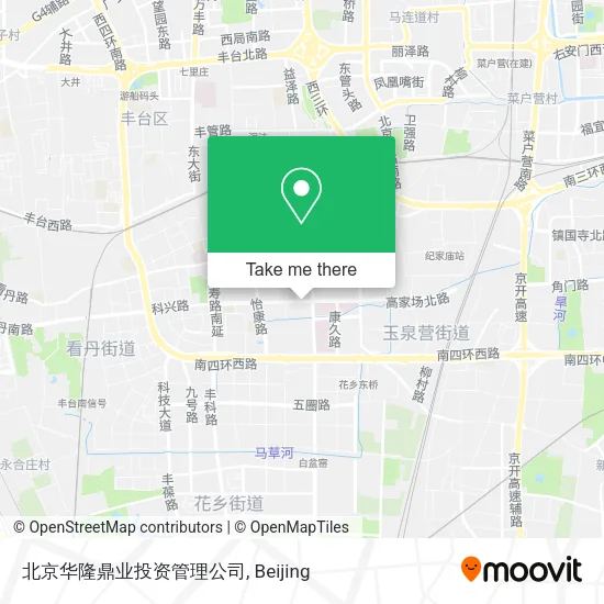北京华隆鼎业投资管理公司 map