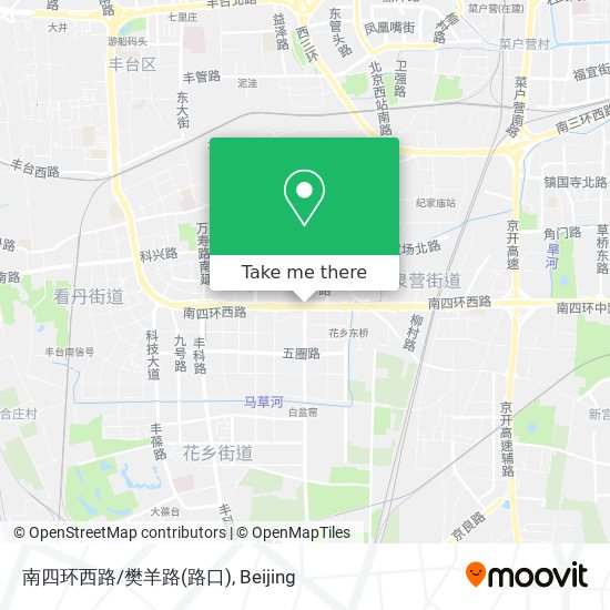 南四环西路/樊羊路(路口) map