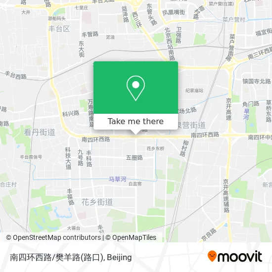 南四环西路/樊羊路(路口) map