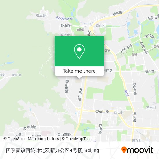 四季青镇四统碑北双新办公区4号楼 map